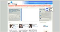 Desktop Screenshot of bluestrategy.cz